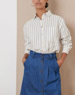 Garance Paris Chemises|Chemise Ted écrue