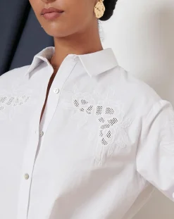 Garance Paris Chemises|Chemise Tess blanche