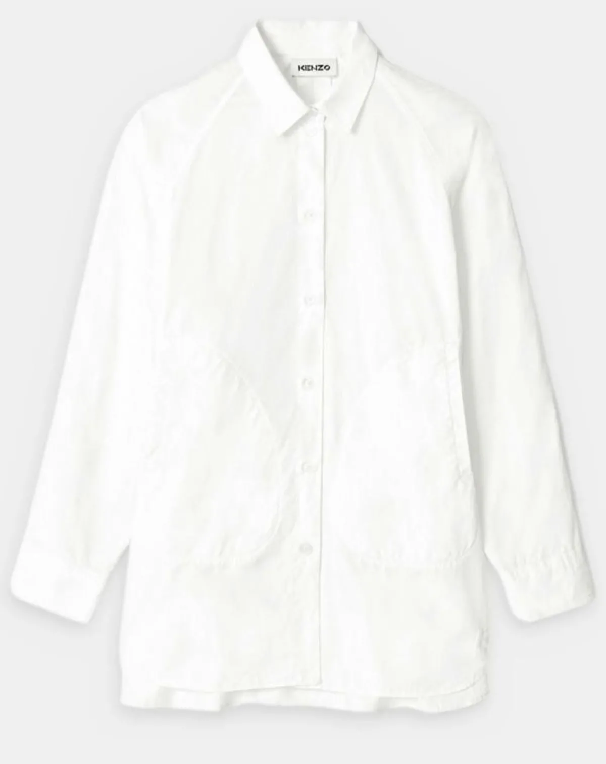 Kenzo Chemises|Chemise Tunic blanche