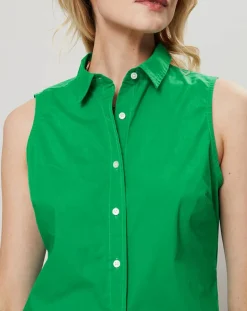 J.Crew Chemises|Chemise Weston Stretch verte