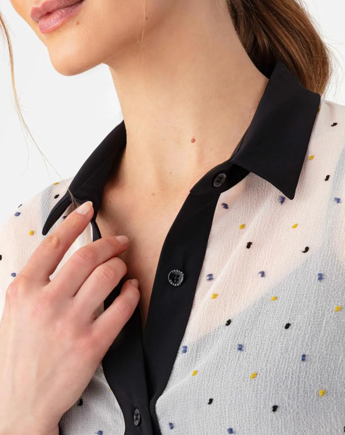 Indies Chemises|Chemise Ysee plumetis