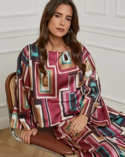 Alice & Charlotte Chemises|Chemisier Caroline rose