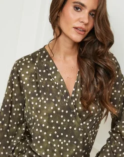 L'Armoire de Suzette Chemises|Chemisier Emma kaki