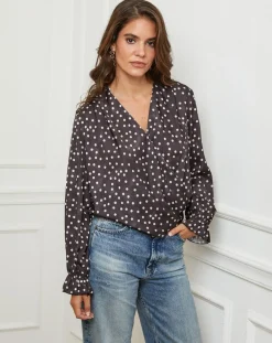 L'Armoire de Suzette Chemises|Chemisier Emma noir