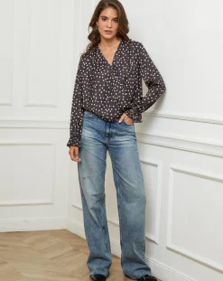 L'Armoire de Suzette Chemises|Chemisier Emma noir