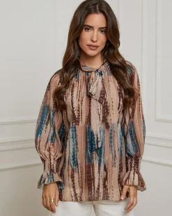 Alice & Charlotte Chemises|Chemisier Lola camel