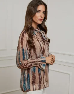 Alice & Charlotte Chemises|Chemisier Lola camel