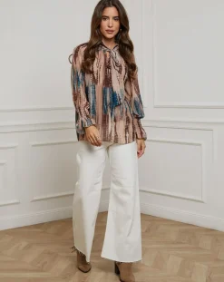 Alice & Charlotte Chemises|Chemisier Lola camel