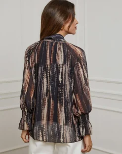 Alice & Charlotte Chemises|Chemisier Lola noir