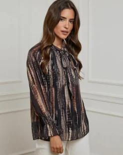 Alice & Charlotte Chemises|Chemisier Lola noir