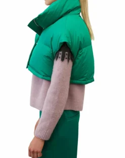 Marc O'Polo Manteaux|Col type doudoune vert