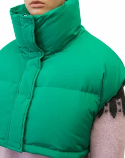 Marc O'Polo Manteaux|Col type doudoune vert