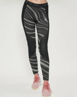 Odlo Pantalons|Collant technique Performance Blackcomb noir/gris