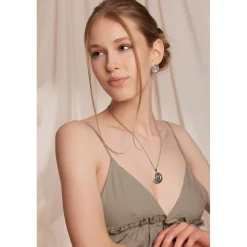 Amelia Parker Colliers|Collier Aqua Nest argenté