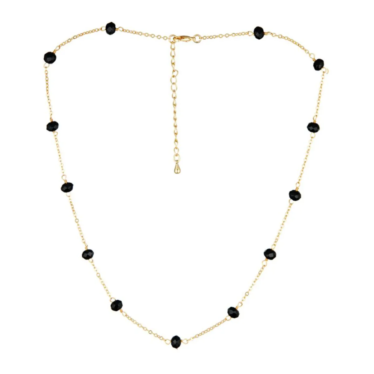 Moonstone Colliers|Collier Elisa Jade en laiton doré