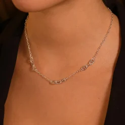 By Rafaella Colliers|Collier Evelina en Argent