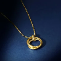 By Rafaella Colliers|Collier Giasmina en Argent doré