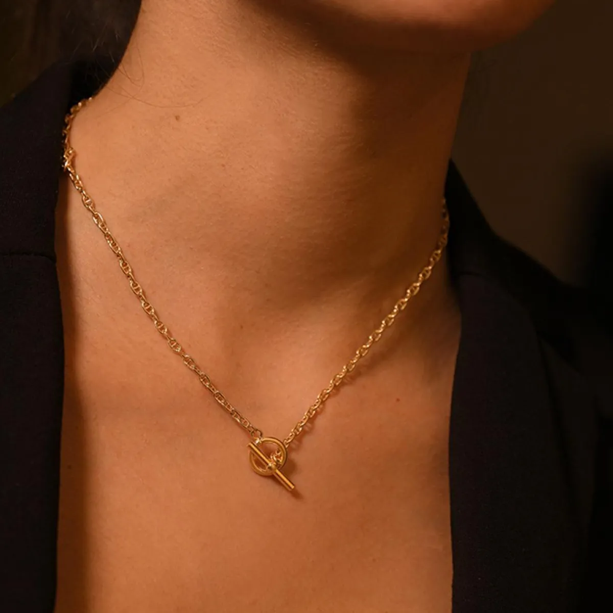 By Rafaella Colliers|Collier Gisella en Argent doré