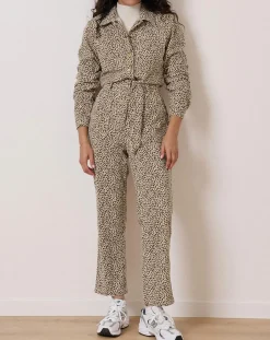 Garance Paris Robes|Combinaison Klark écrue