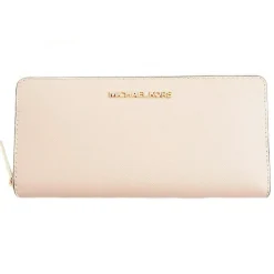 Michael Kors Porte-Monnaie Et Portefeuilles|Compagnon en Cuir Jet Set Travel beige - 10x20.5x2.5 cm