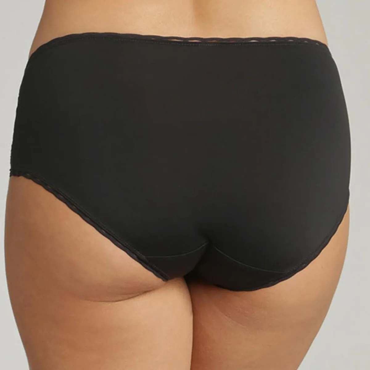 Playtex Lingerie, Nuit|Culotte Coeur Croisé Feminin Dentelle noire