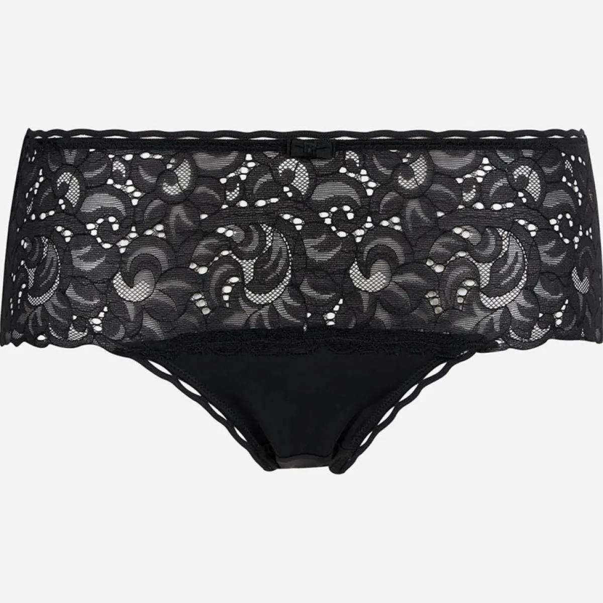 Playtex Lingerie, Nuit|Culotte Coeur Croisé Feminin Dentelle noire