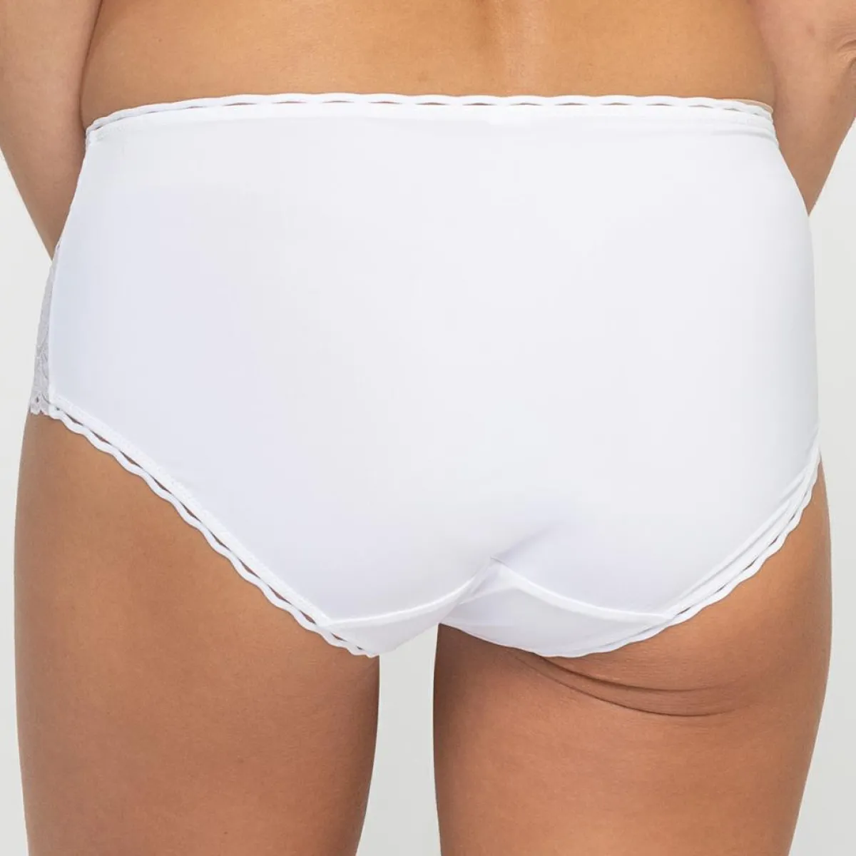 Playtex Lingerie, Nuit|Culotte Coeur Croisé Féminin Dentelle blanche