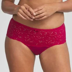 Playtex Lingerie, Nuit|Culotte en dentelle Coeur Croisé Féminin doux begonia