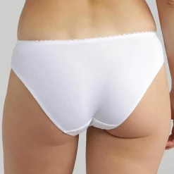 Playtex Lingerie, Nuit|Culotte Flower Elegance imprimé estival blanche