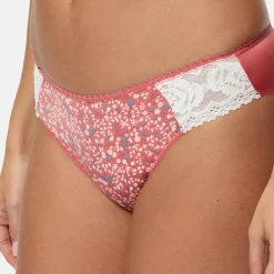 Playtex Lingerie, Nuit|Culotte Flower Elegance motif à fleurs rose