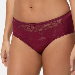 Playtex Lingerie, Nuit|Culotte Flower Elegance rouge cerise
