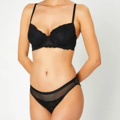 Huit Lingerie, Nuit|Culotte Poprock noire