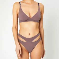 Huit Lingerie, Nuit|Culotte Skin 02 violette