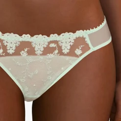 Passionata Lingerie, Nuit|Culotte White Nig vert atoll