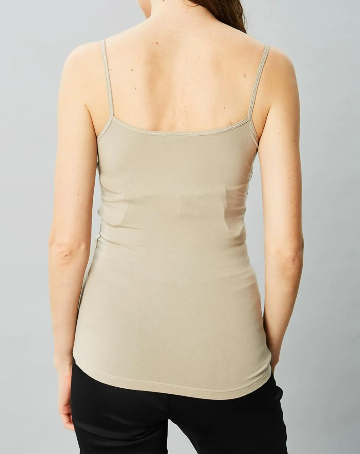 Mare Lingerie, Nuit|Débardeur Caroline en micromodal sable