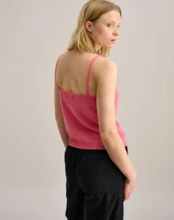 Bellerose Tops Et Blouses|Débardeur en Laine mélangée Daude corail