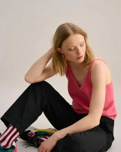 Bellerose Tops Et Blouses|Débardeur en Laine mélangée Daude corail