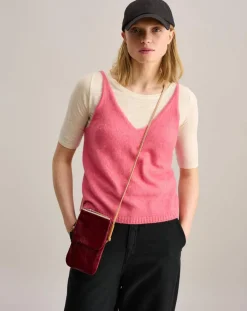Bellerose Tops Et Blouses|Débardeur en Laine mélangée Daude corail