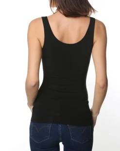 Mare Lingerie, Nuit|Débardeur Juliette en Micromodal noir