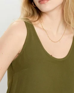 Lauren Vidal Tops Et Blouses|Débardeur Lou cactus