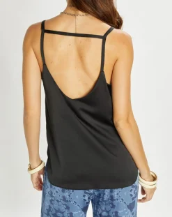 Lauren Vidal Tops Et Blouses|Débardeur Nala noir