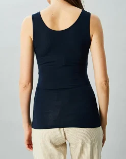 Mare Lingerie, Nuit|Débardeur Valérie en Micromodal bleu