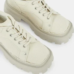 Eytys Derbies|Derbies Detroit crème - Talon 5 cm