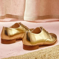 Cosmoparis Derbies|Derbies en Cuir Epsilon dorées