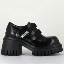 Premiata Derbies|Derbies en Cuir M6349 noires - Talon : 5.5cm