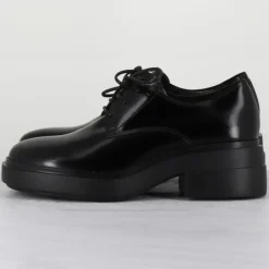 Vic Matie Derbies|Derbies en Cuir noires - Talon 5.5 cm