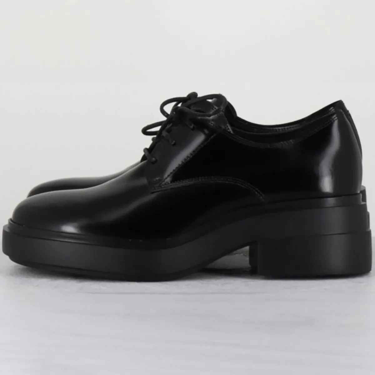 Vic Matie Derbies|Derbies en Cuir noires - Talon 5.5 cm