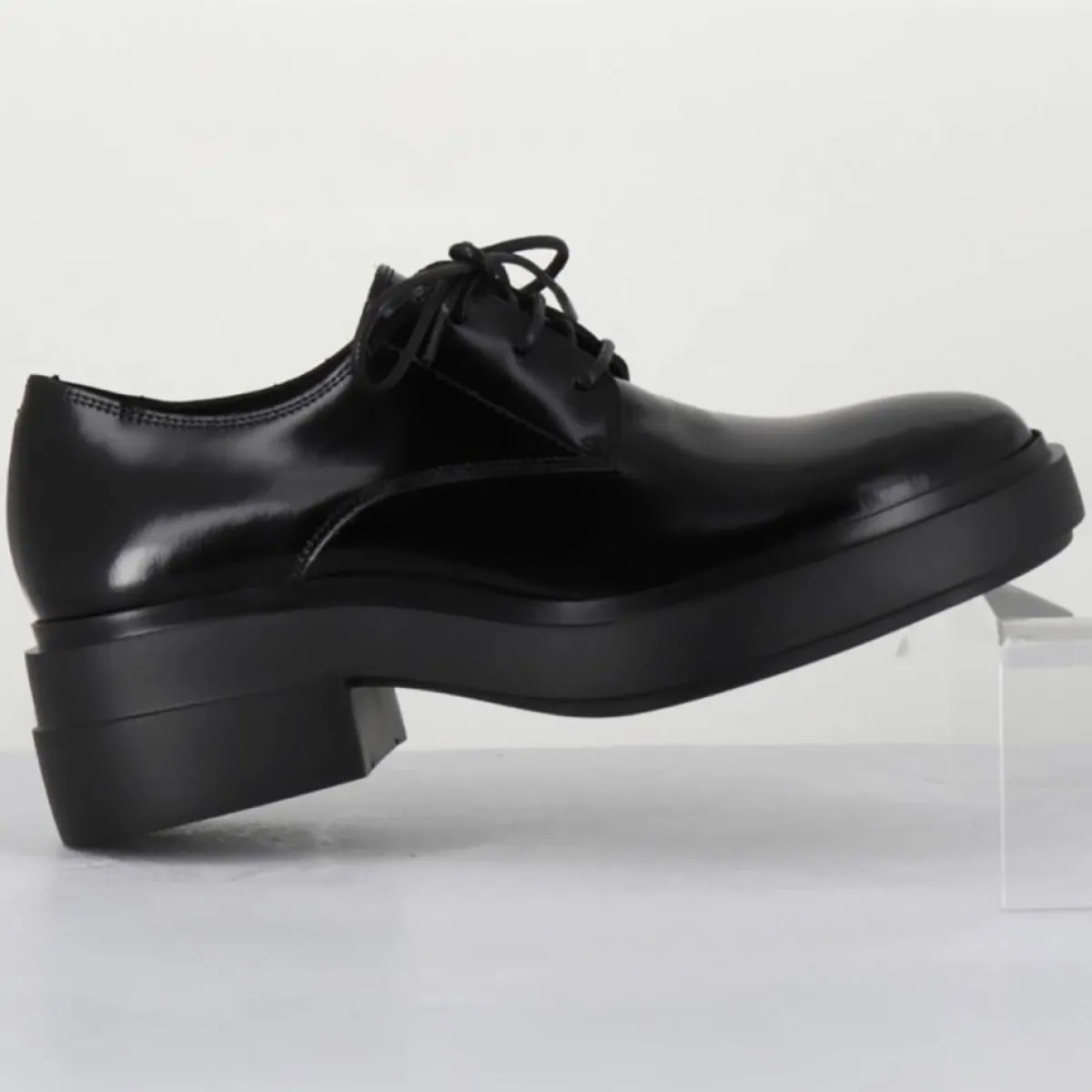 Vic Matie Derbies|Derbies en Cuir noires - Talon 5.5 cm