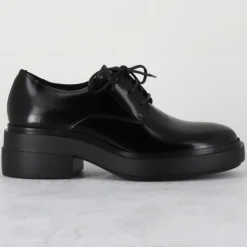 Vic Matie Derbies|Derbies en Cuir noires - Talon 5.5 cm