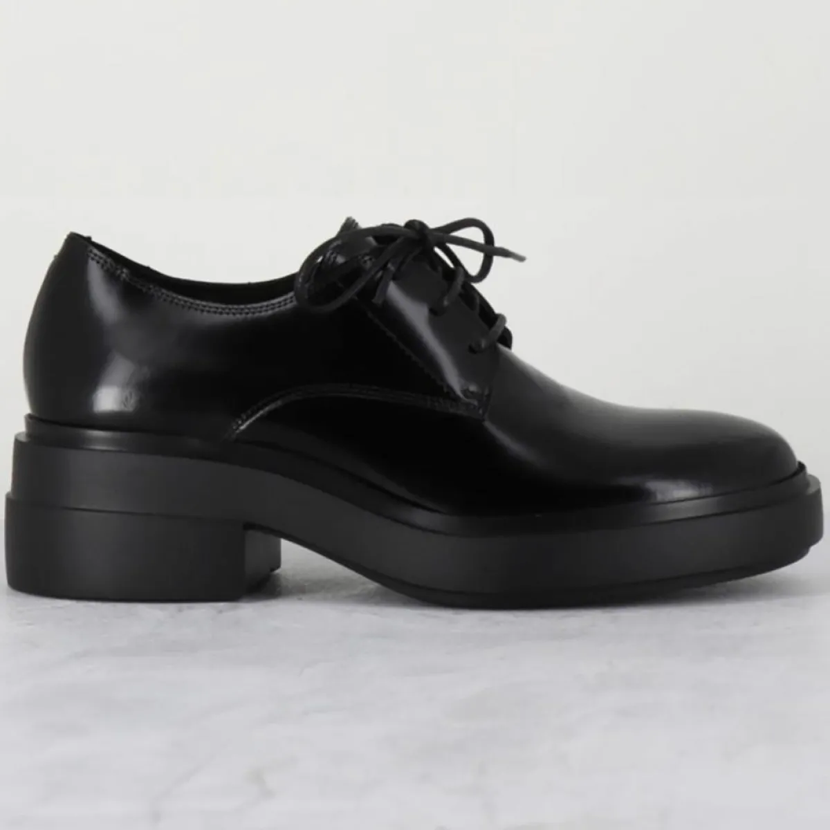 Vic Matie Derbies|Derbies en Cuir noires - Talon 5.5 cm